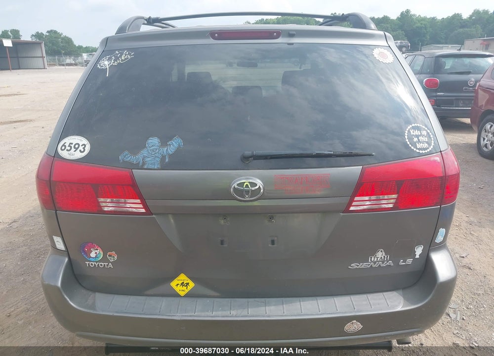 2005 TOYOTA SIENNA LE VIN: 5TDZA23C95S334487