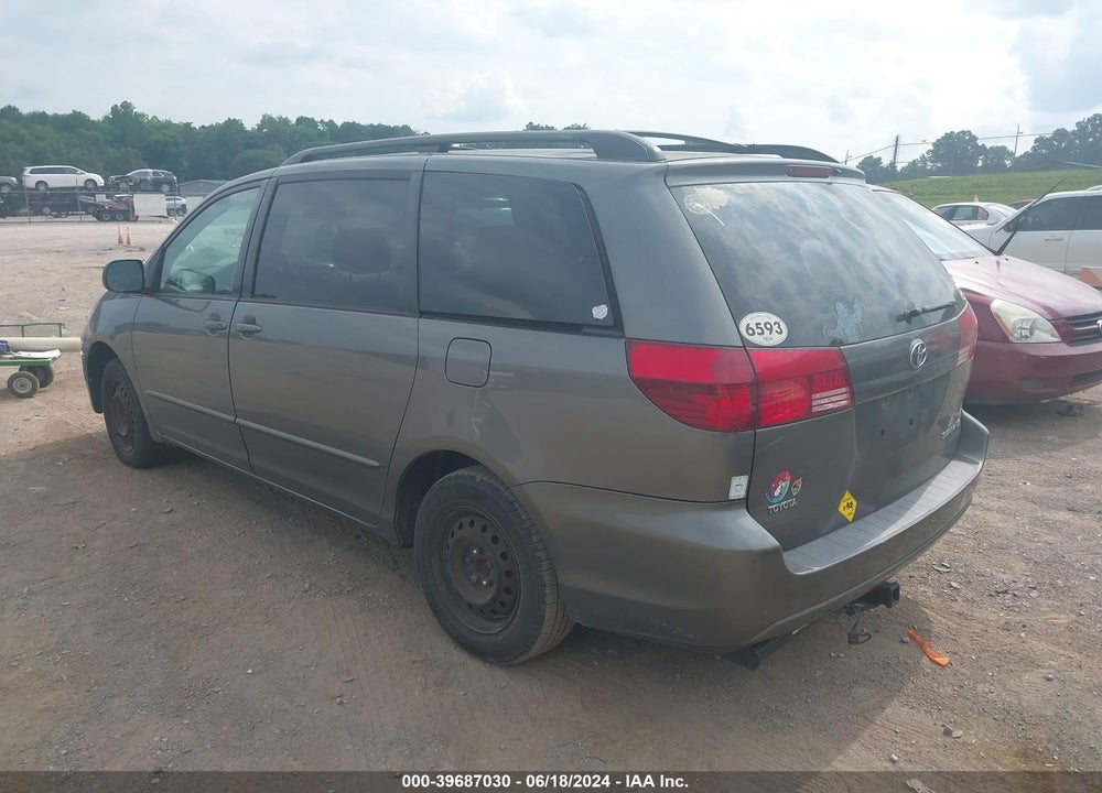 2005 TOYOTA SIENNA LE VIN: 5TDZA23C95S334487