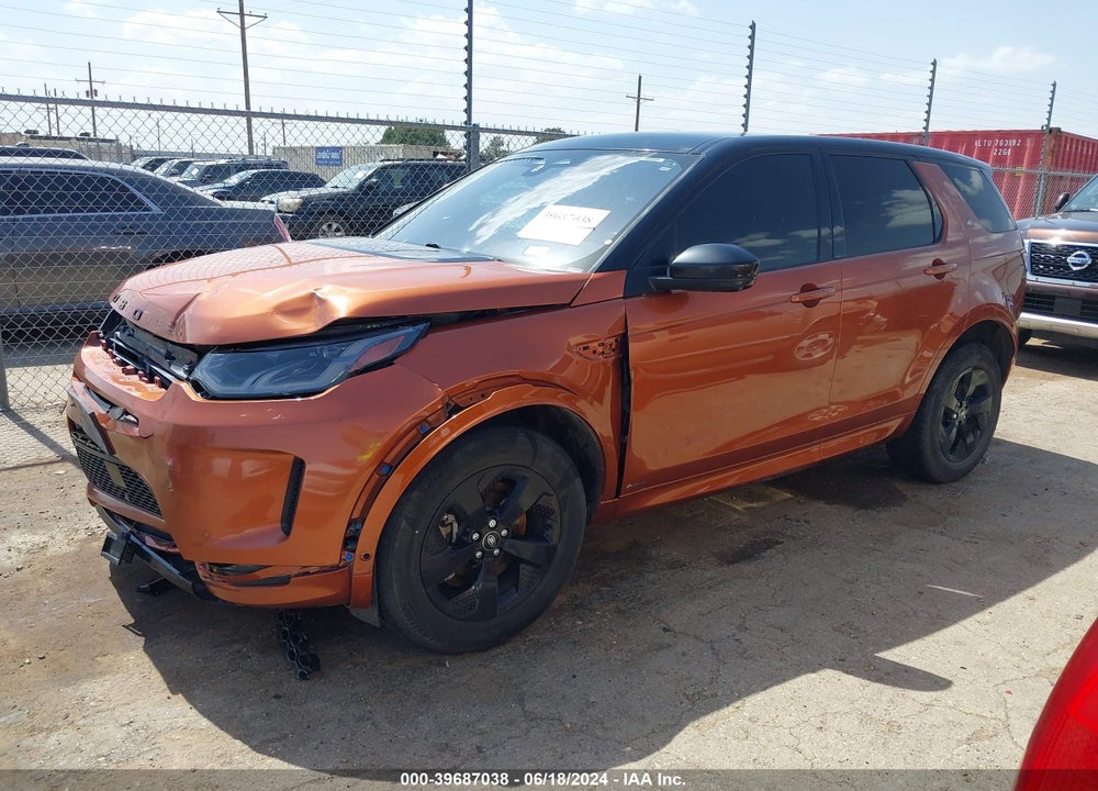 2021 LAND ROVER DISCOVERY SPORT S R-DYNAMIC VIN: SALCT2FX3MH904798