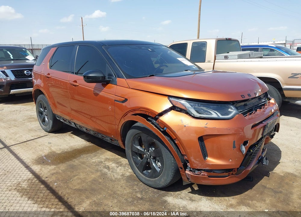 2021 LAND ROVER DISCOVERY SPORT S R-DYNAMIC VIN: SALCT2FX3MH904798