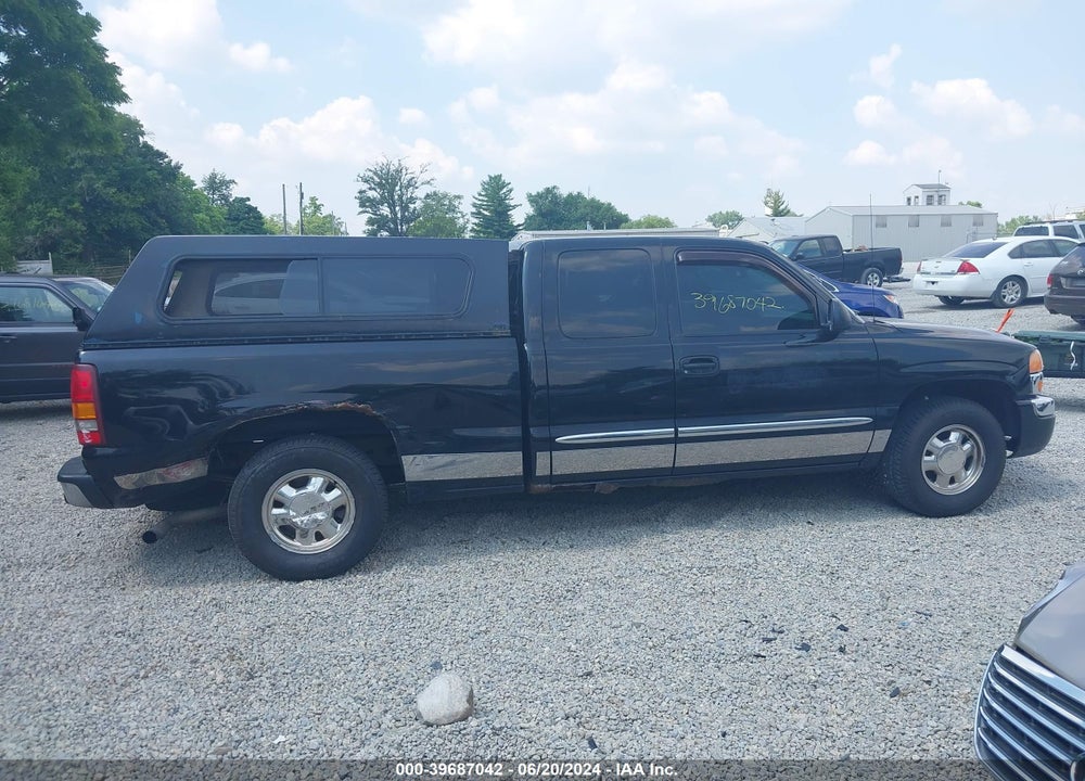 2003 GMC SIERRA 1500 SLE VIN: 2GTEC19V431398985