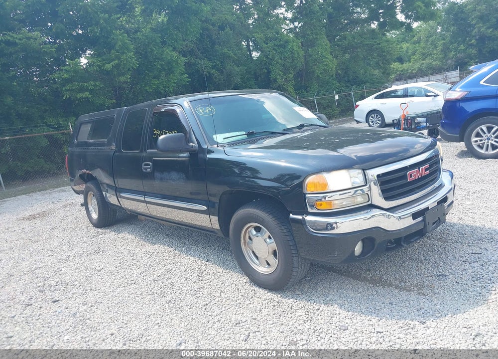 2003 GMC SIERRA 1500 SLE VIN: 2GTEC19V431398985