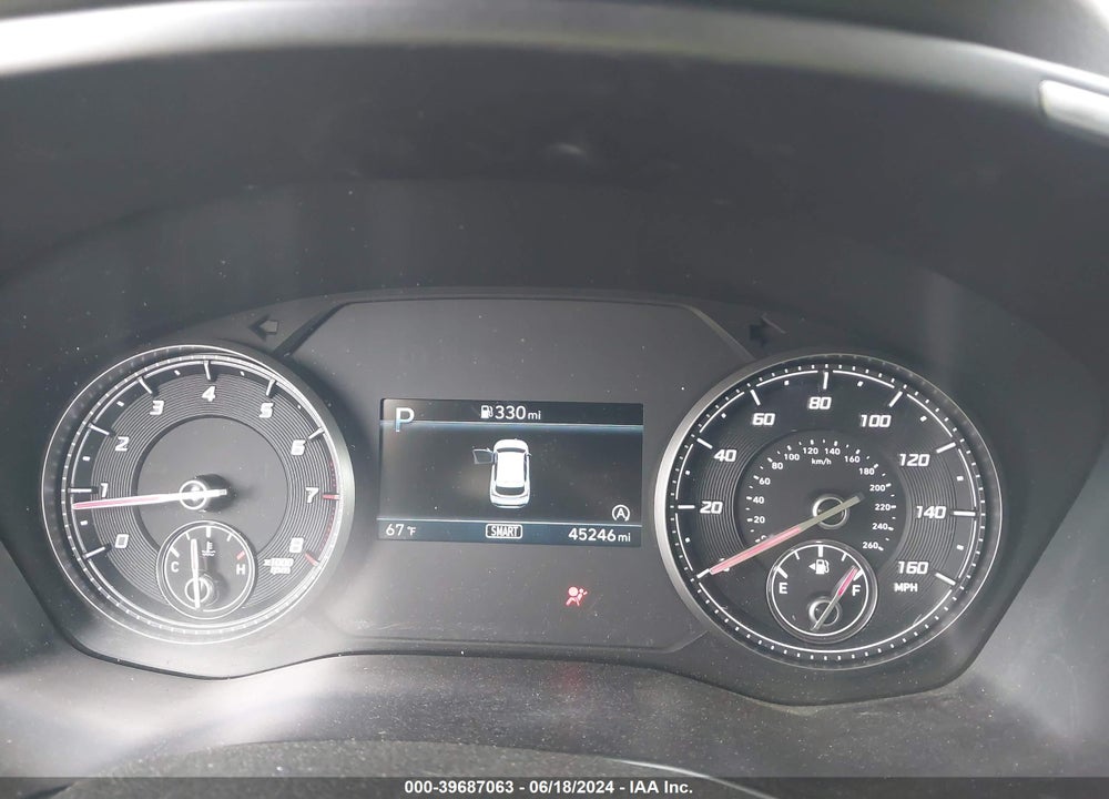 2022 HYUNDAI SANTA FE SEL VIN: 5NMS24AJ1NH440723