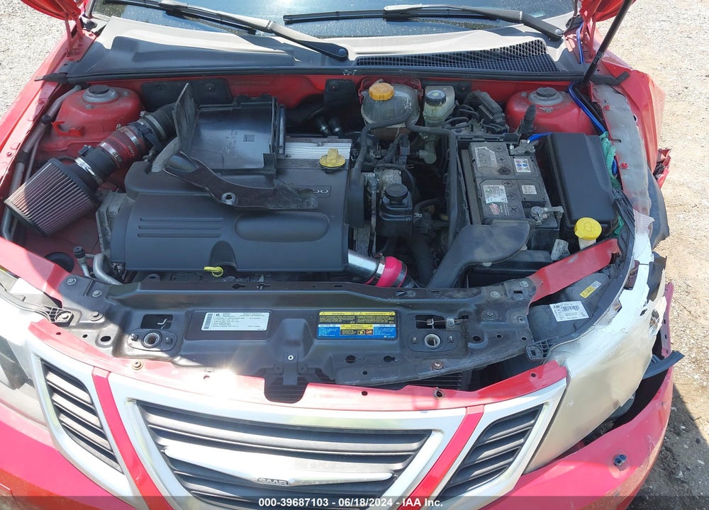 2009 SAAB 9-3 2.0T VIN: YS3FB46Y891010526
