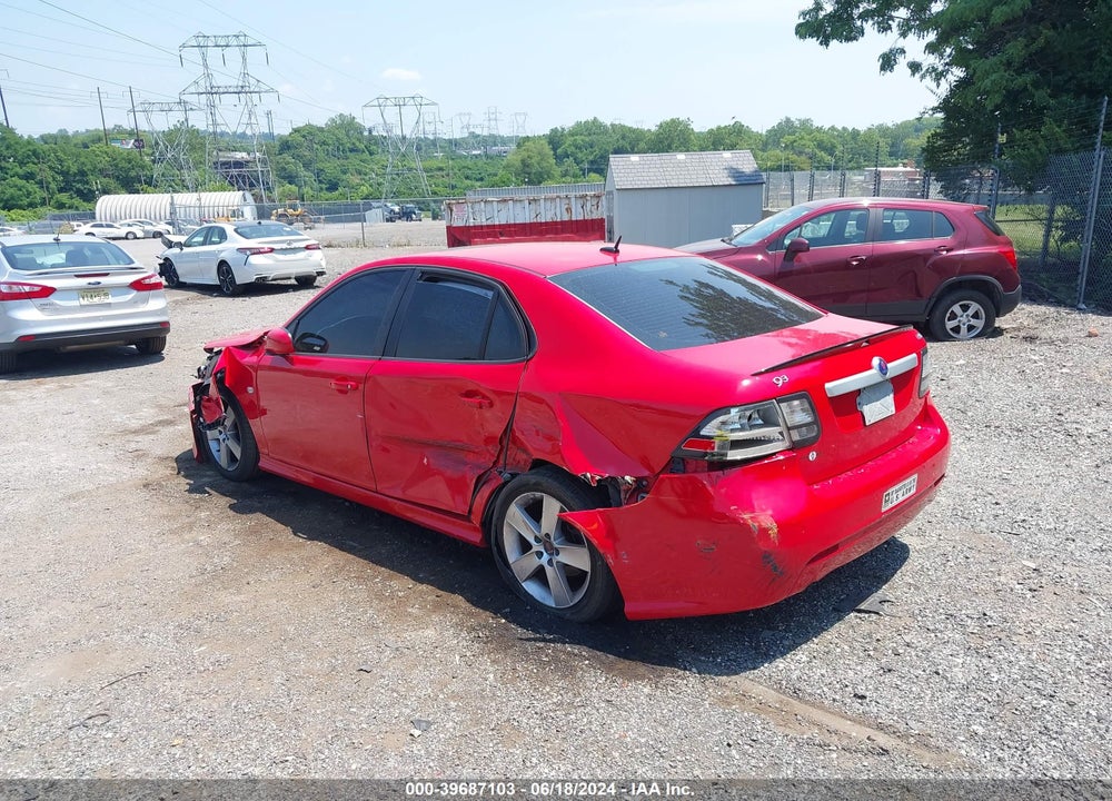 2009 SAAB 9-3 2.0T VIN: YS3FB46Y891010526