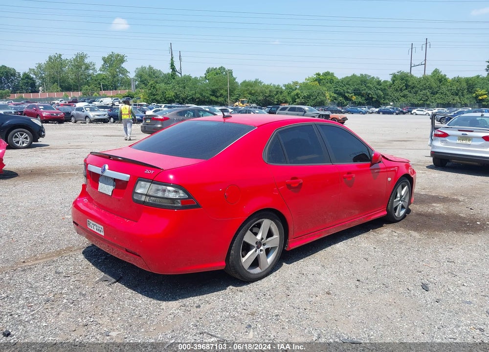 2009 SAAB 9-3 2.0T VIN: YS3FB46Y891010526