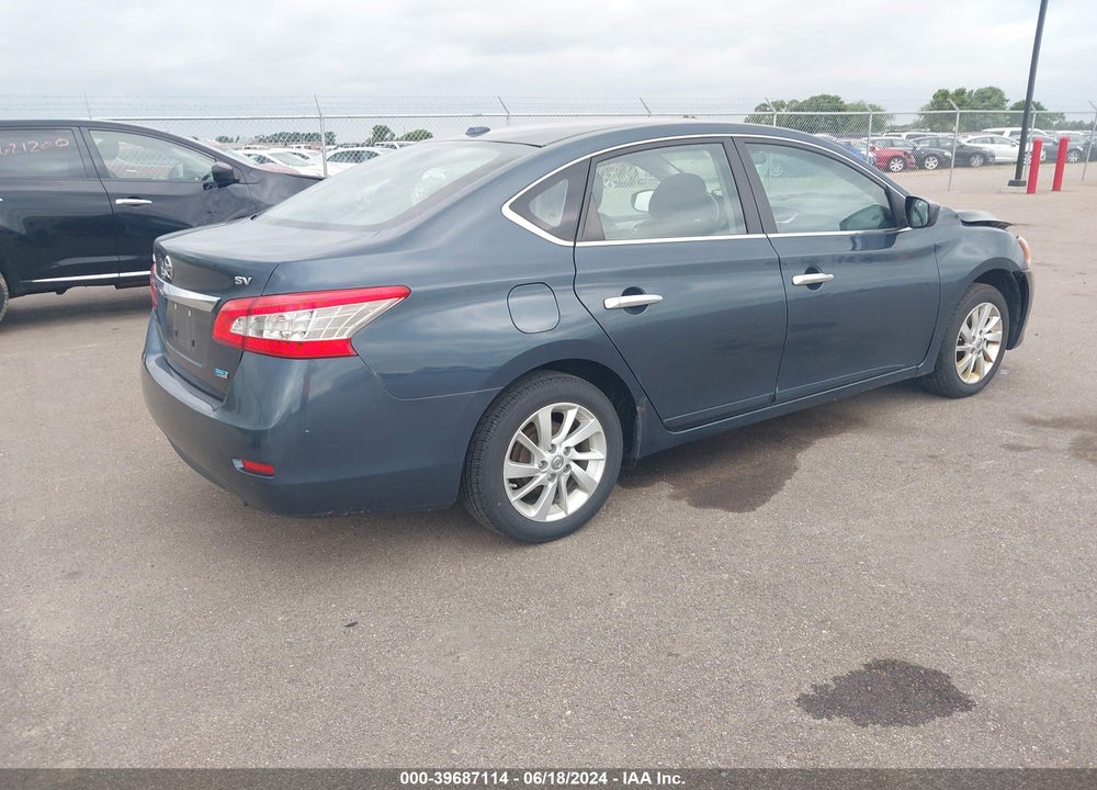 2013 NISSAN SENTRA SV VIN: 3N1AB7AP1DL651961