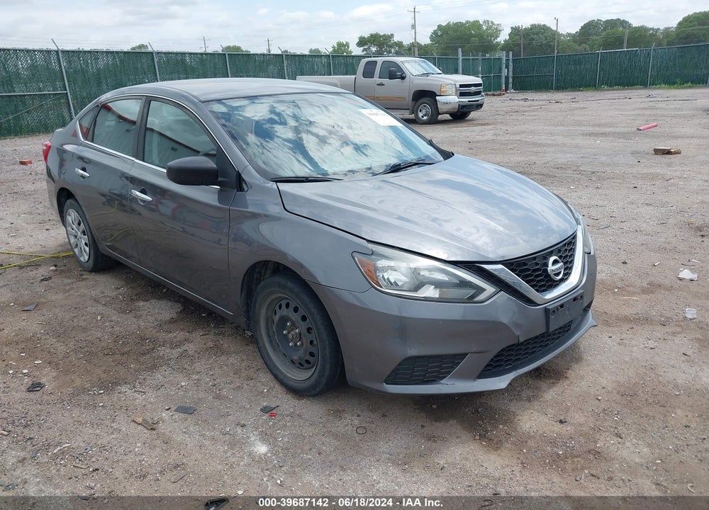 2018 NISSAN SENTRA S VIN: 3N1AB7APXJY318141