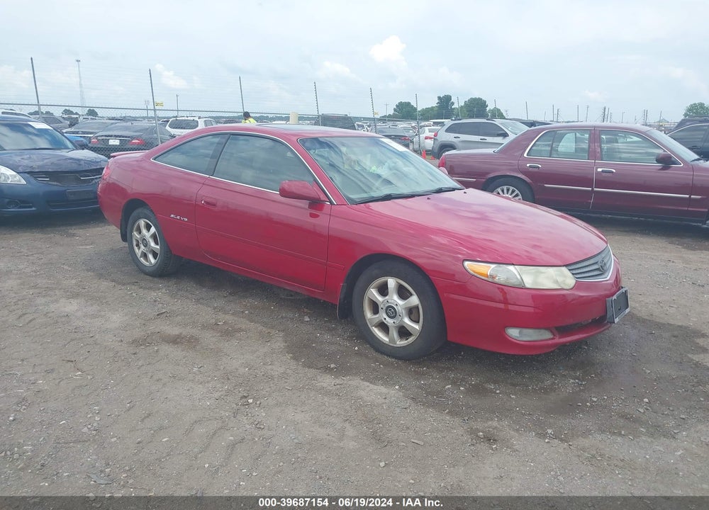 2002 TOYOTA CAMRY SOLARA SLE V6 VIN: 2T1CF28P22C600195
