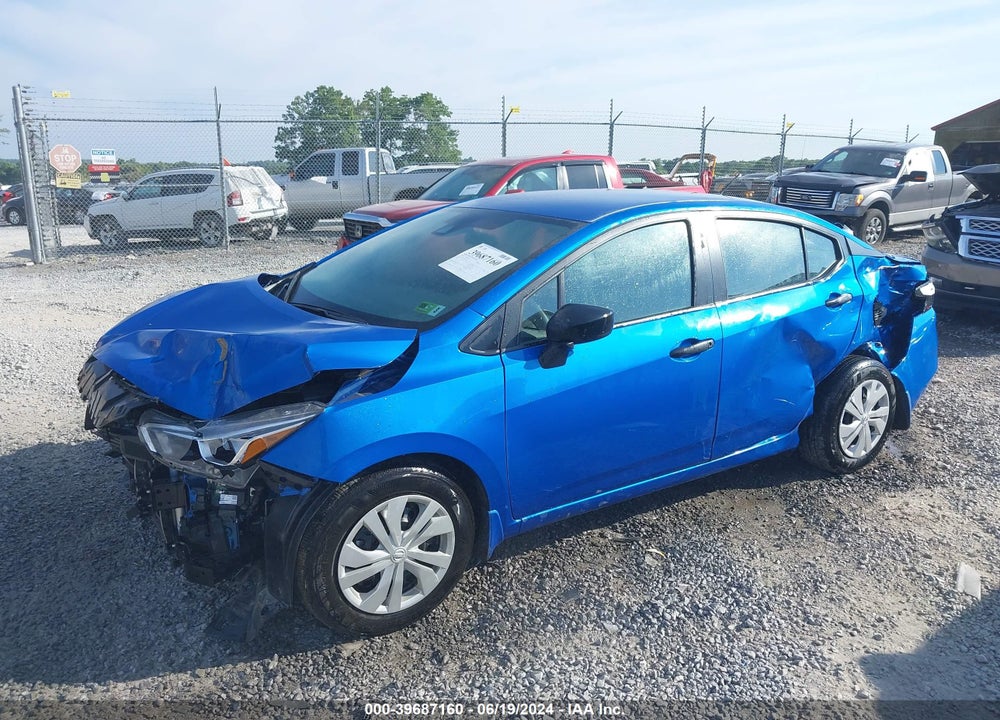 2024 NISSAN VERSA 1.6 S+ VIN: 3N1CN8DV0RL873477