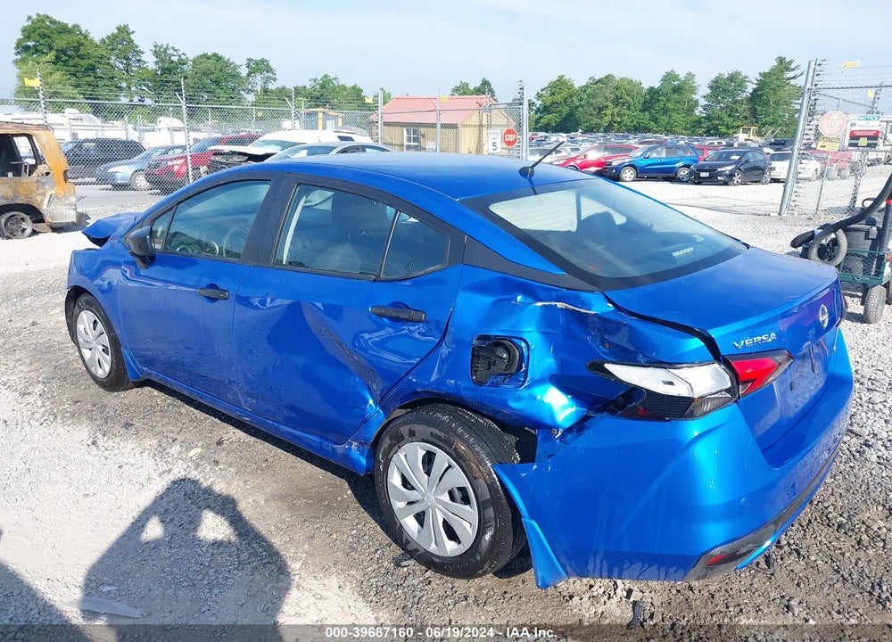 2024 NISSAN VERSA 1.6 S+ VIN: 3N1CN8DV0RL873477