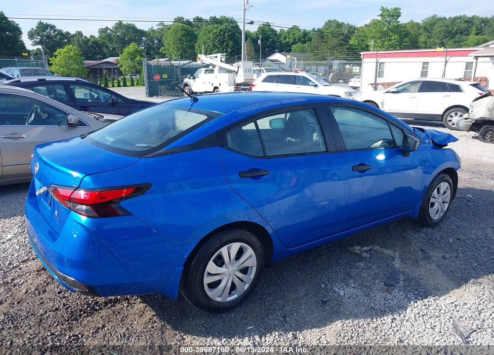 2024 NISSAN VERSA 1.6 S+ VIN: 3N1CN8DV0RL873477