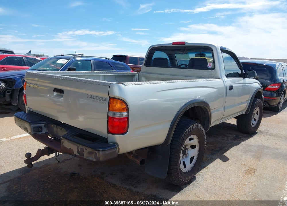 2004 TOYOTA TACOMA PRERUNNER VIN: 5TENM92N44Z392817