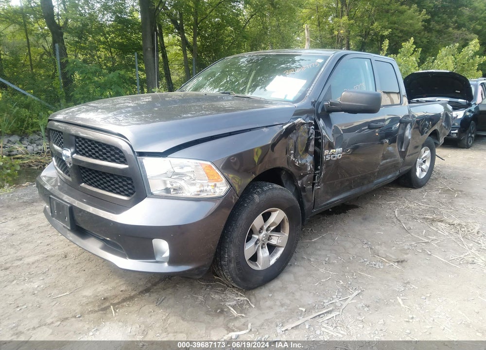 2017 RAM 1500 EXPRESS QUAD CAB 4X4 6'4 BOX VIN: 1C6RR7FG9HS539122