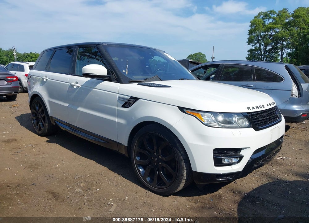 2016 LAND ROVER RANGE ROVER SPORT 3.0L V6 SUPERCHARGED HSE VIN: SALWR2VF5GA634314