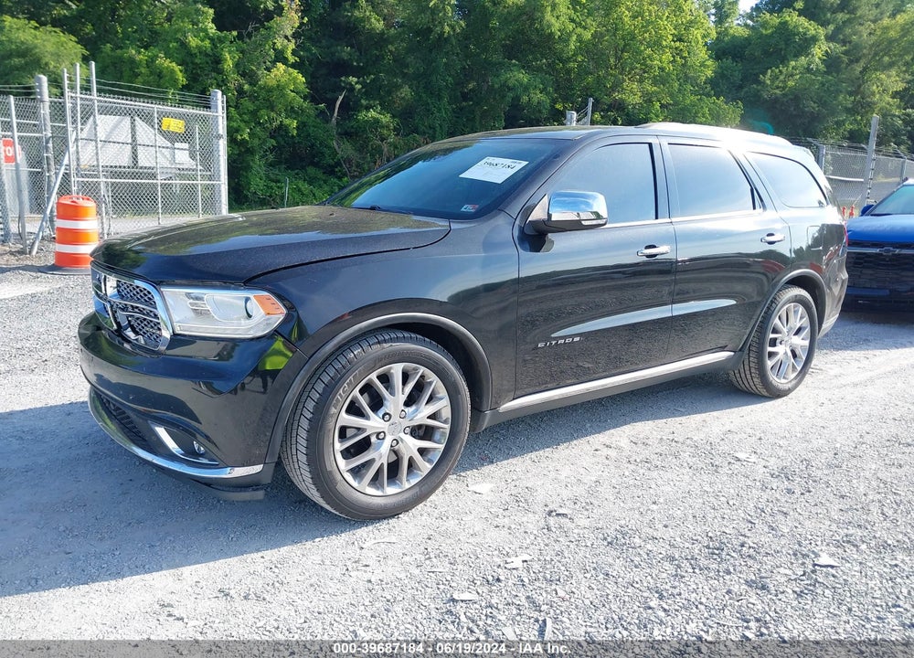 2014 DODGE DURANGO CITADEL VIN: 1C4RDHEG1EC358052