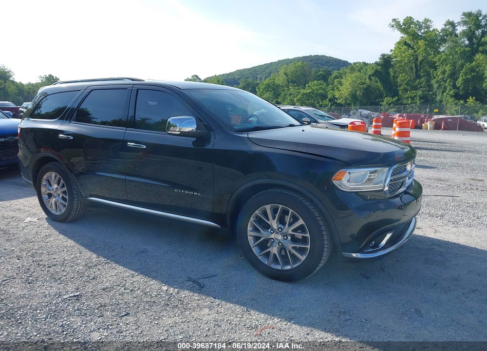 2014 DODGE DURANGO CITADEL VIN: 1C4RDHEG1EC358052