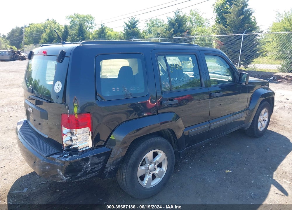 2012 JEEP LIBERTY SPORT VIN: 1C4PJMAK9CW209726