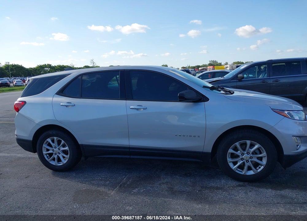 2019 CHEVROLET EQUINOX LS VIN: 2GNAXHEV8K6169154