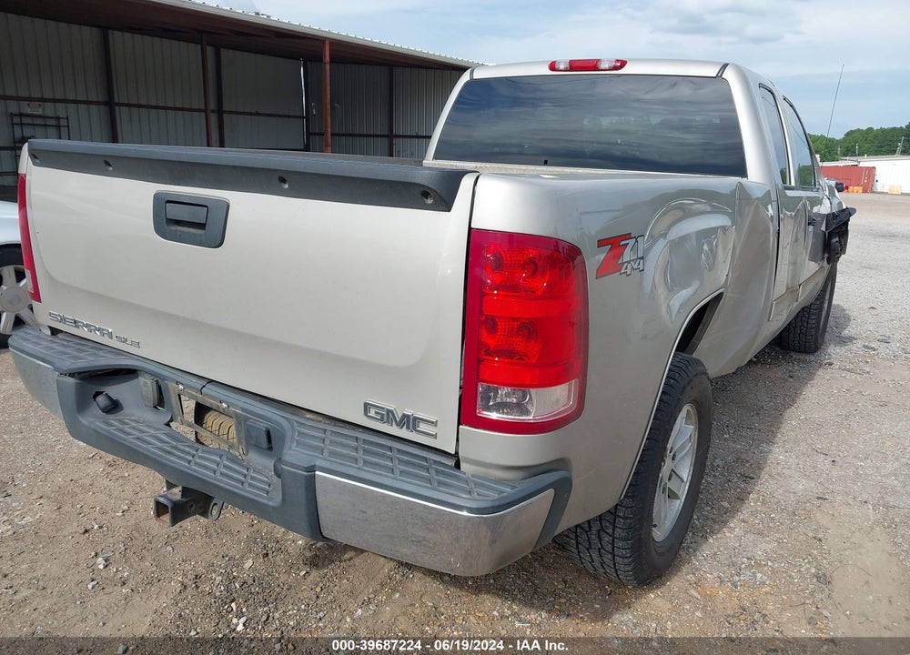 2009 GMC SIERRA 1500 SLE VIN: 1GTEK29J69Z117307