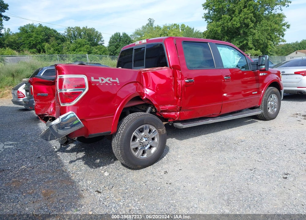 2011 FORD F-150 LARIAT VIN: 1FTFW1ET1BFA92222