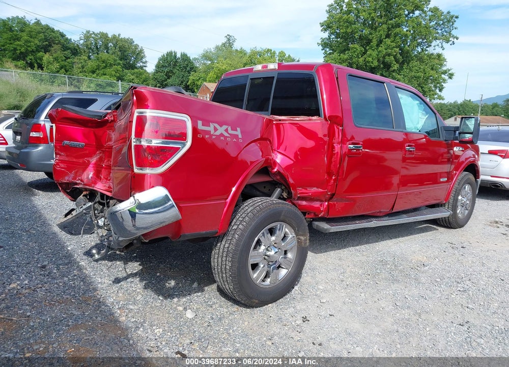 2011 FORD F-150 LARIAT VIN: 1FTFW1ET1BFA92222