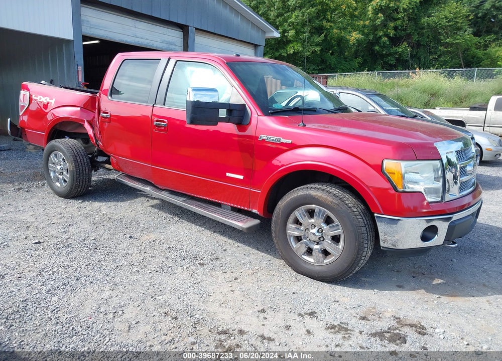 2011 FORD F-150 LARIAT VIN: 1FTFW1ET1BFA92222