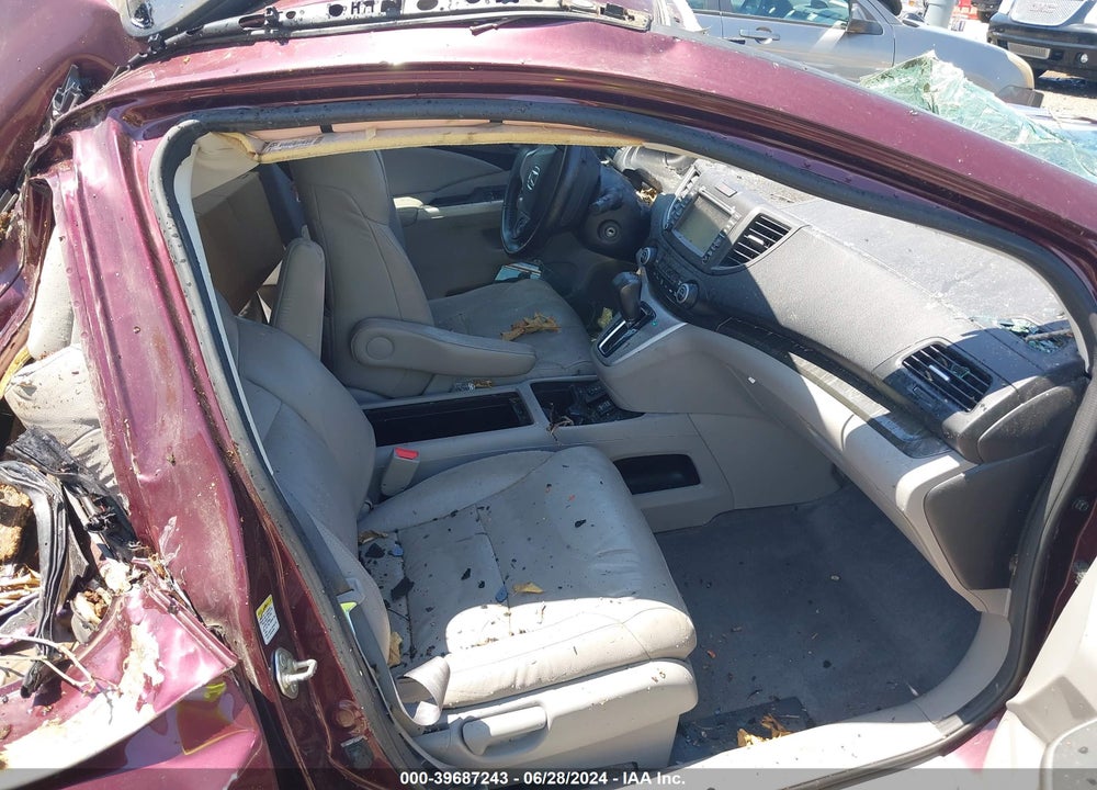 2013 HONDA CR-V EX-L VIN: 5J6RM4H71DL000432