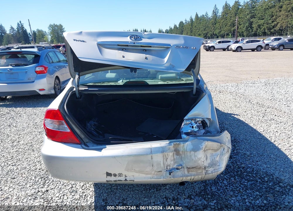 2003 TOYOTA CAMRY LE VIN: 4T1BE32K33U741522