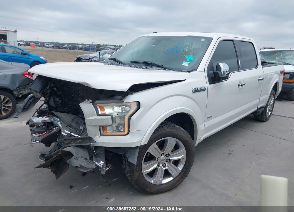 2016 FORD F-150 PLATINUM VIN: 1FTFW1EG1GFB53563