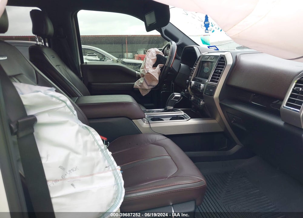 2016 FORD F-150 PLATINUM VIN: 1FTFW1EG1GFB53563