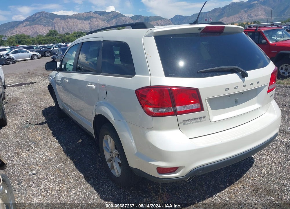 2014 DODGE JOURNEY SXT VIN: 3C4PDCBGXET198854