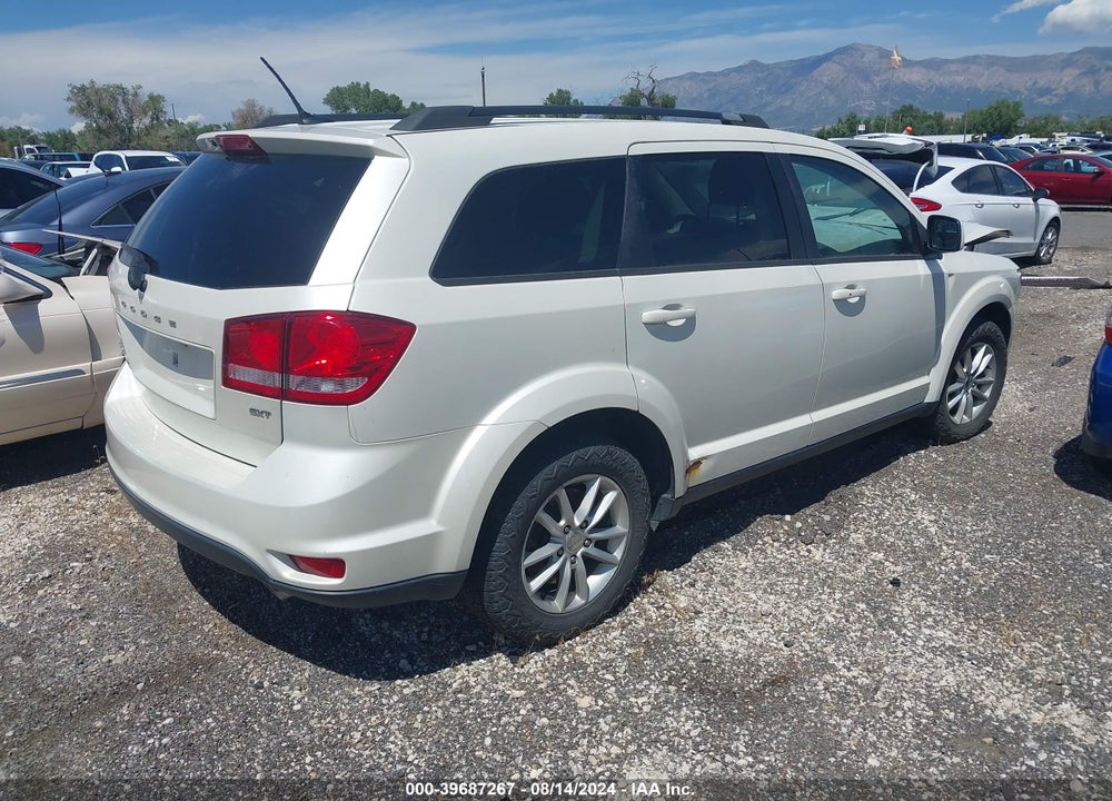 2014 DODGE JOURNEY SXT VIN: 3C4PDCBGXET198854