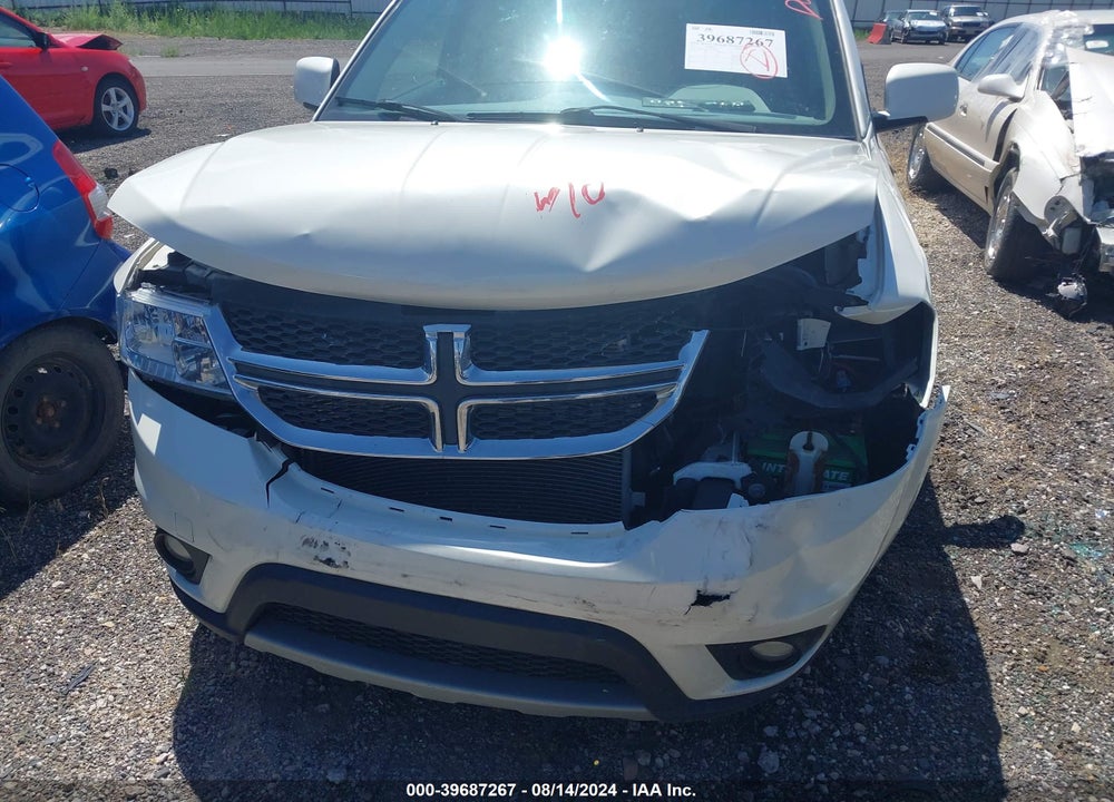 2014 DODGE JOURNEY SXT VIN: 3C4PDCBGXET198854