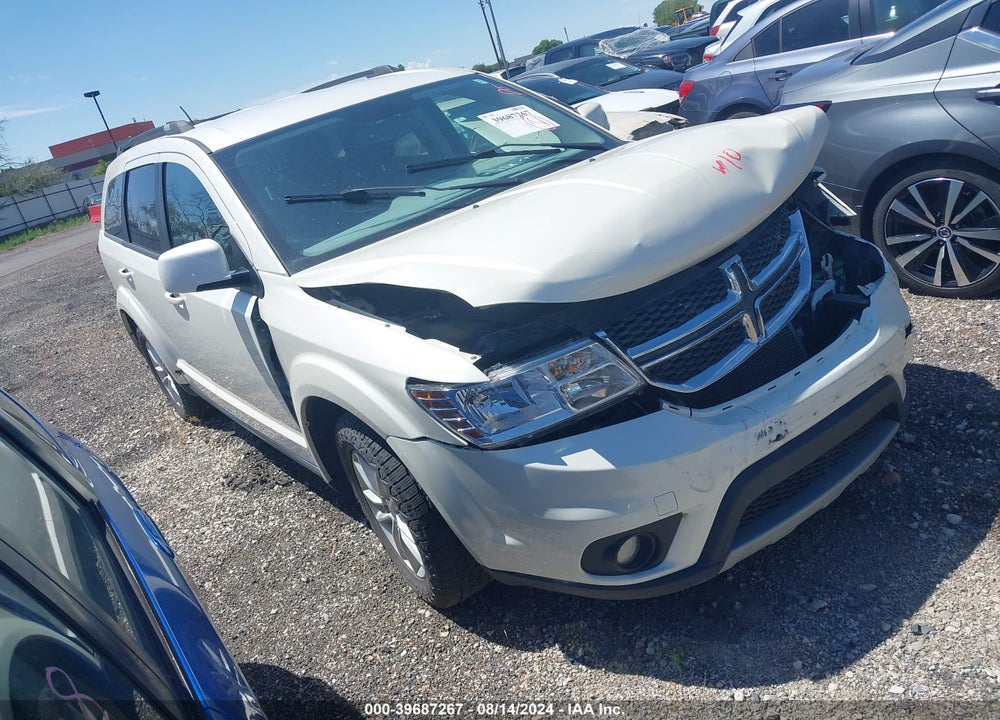 2014 DODGE JOURNEY SXT VIN: 3C4PDCBGXET198854