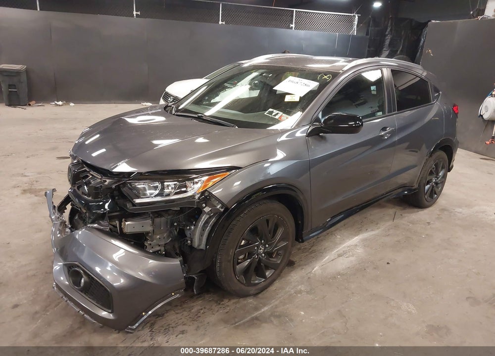 2022 HONDA HR-V AWD SPORT VIN: 3CZRU6H18NM775690