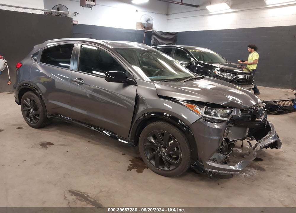 2022 HONDA HR-V AWD SPORT VIN: 3CZRU6H18NM775690