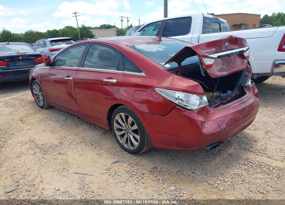 2013 HYUNDAI SONATA SE VIN: 5NPEC4AC2DH573956