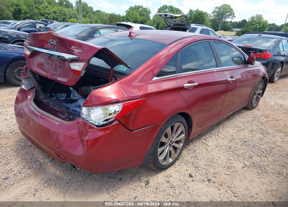 2013 HYUNDAI SONATA SE VIN: 5NPEC4AC2DH573956