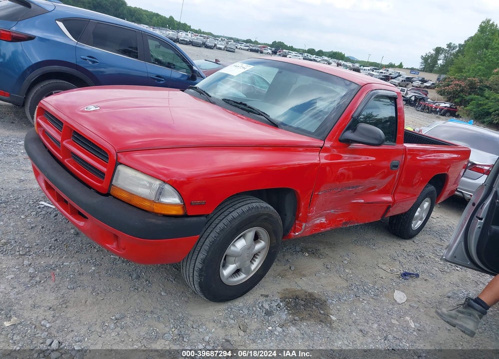 1997 DODGE DAKOTA SPORT VIN: 1B7FL26PXVS312887