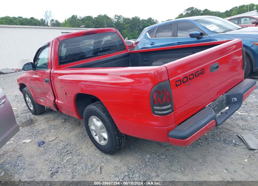 1997 DODGE DAKOTA SPORT VIN: 1B7FL26PXVS312887