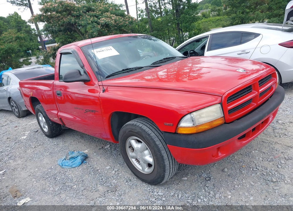 1997 DODGE DAKOTA SPORT VIN: 1B7FL26PXVS312887
