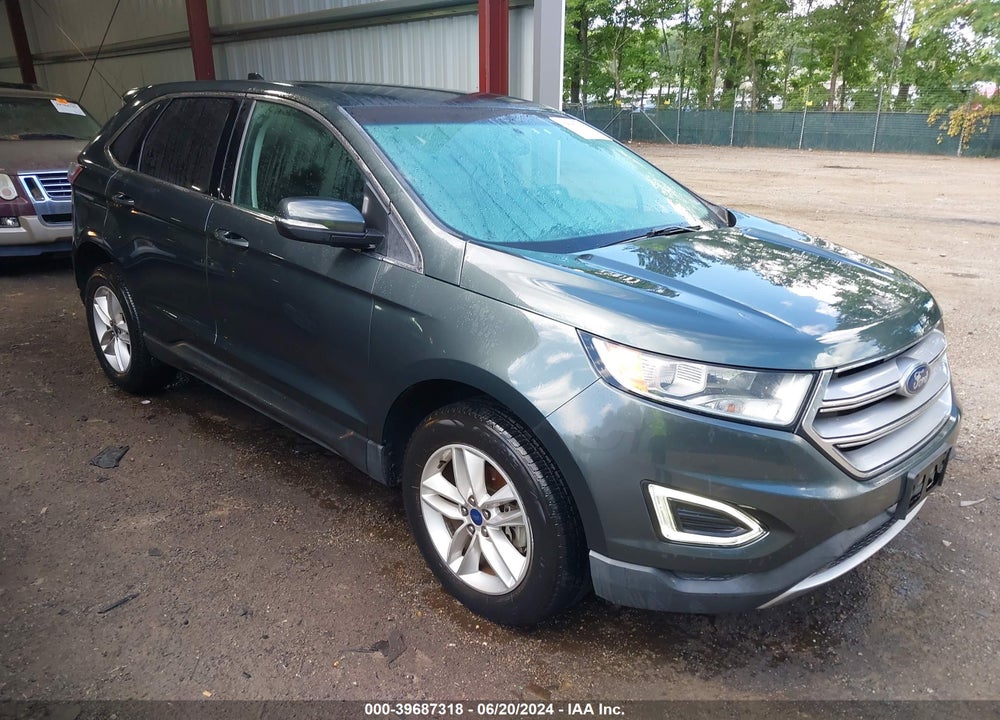 2015 FORD EDGE SEL VIN: 2FMTK3J88FBB76374