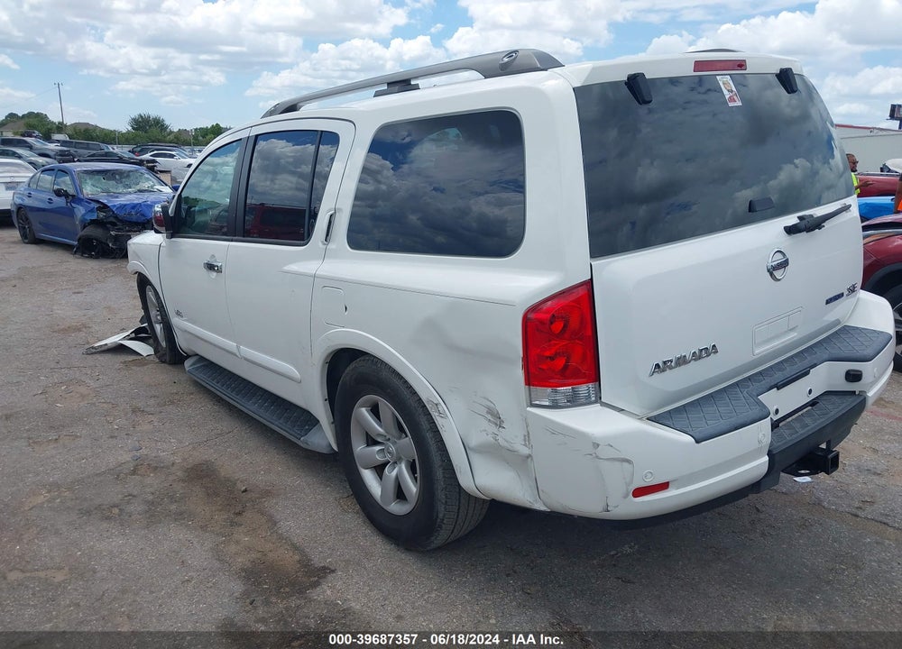 2009 NISSAN ARMADA VIN: 5N1BA08D69N606489