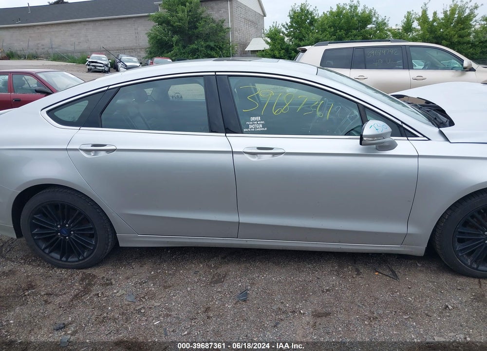 2016 FORD FUSION SE VIN: 3FA6P0HD1GR239862