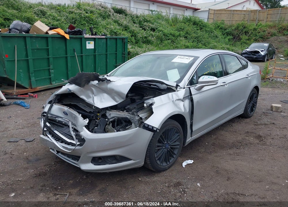 2016 FORD FUSION SE VIN: 3FA6P0HD1GR239862