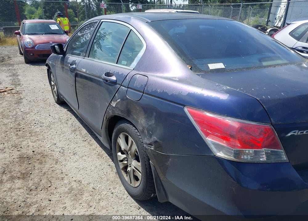 2008 HONDA ACCORD 2.4 LX-P VIN: JHMCP26498C068286