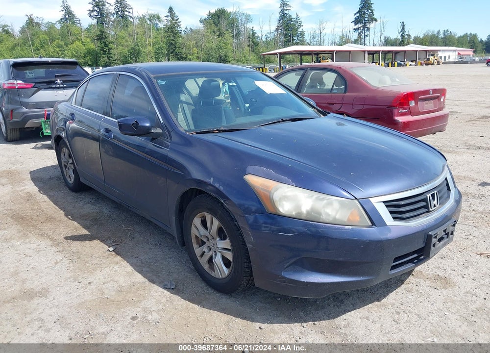 2008 HONDA ACCORD 2.4 LX-P VIN: JHMCP26498C068286