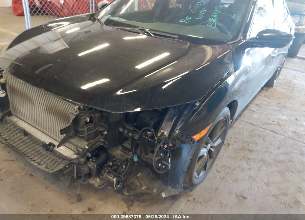 2021 HONDA CIVIC EX VIN: SHHFK7H65MU210654