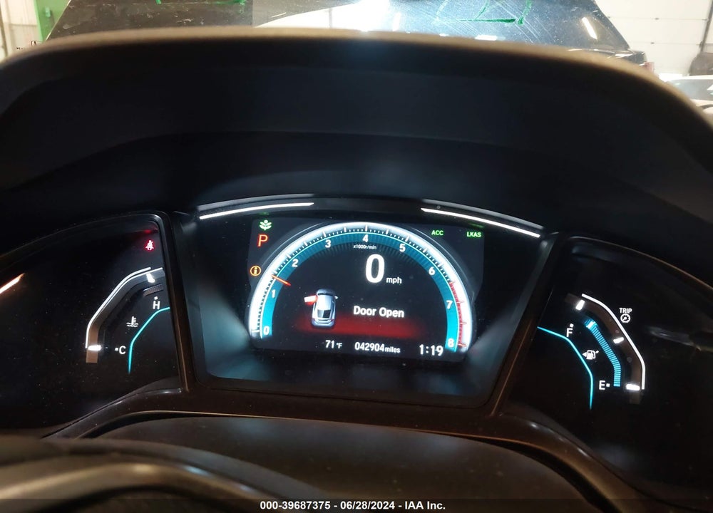 2021 HONDA CIVIC EX VIN: SHHFK7H65MU210654